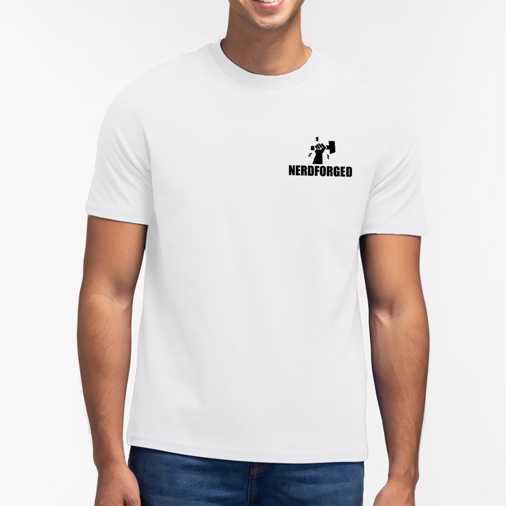 White Nerdforged T-Shirt