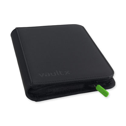 4-Pocket Exo-Tec® Zip Signature Black Binder