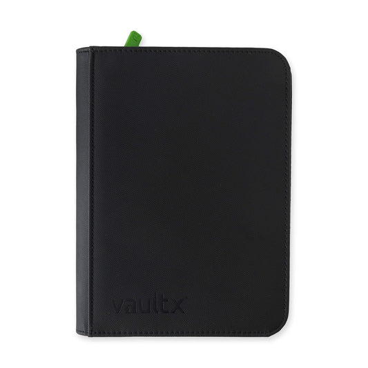 4-Pocket Exo-Tec® Zip Signature Black Binder