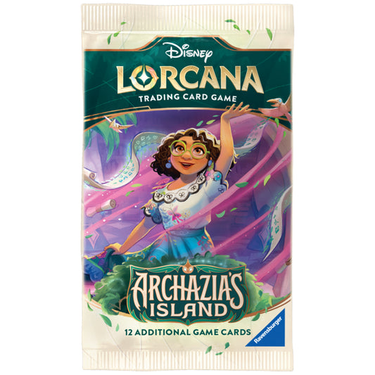 Disney Lorcana: Archazia's Island Booster Pack (12 Cards)